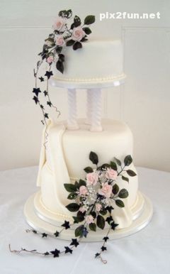 جدیدترین عکس ها از کیک عروسی