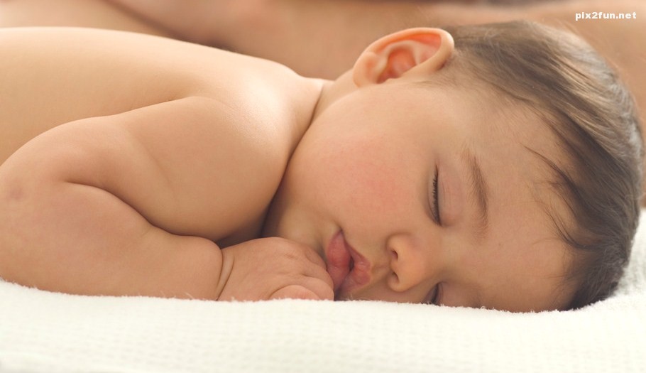 Father Watching His Infant Sleep ca. 2003