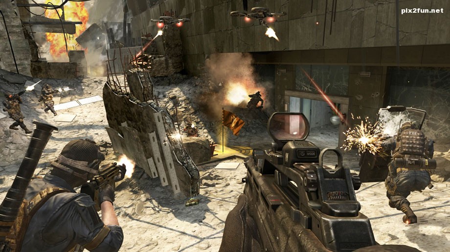 والپیپر های جدید بازی Call Of Duty Black Ops 2