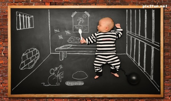 عکس های خلاقانه با تخته سیاه