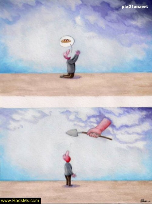 کاریکاتور های زیبای مفهومی