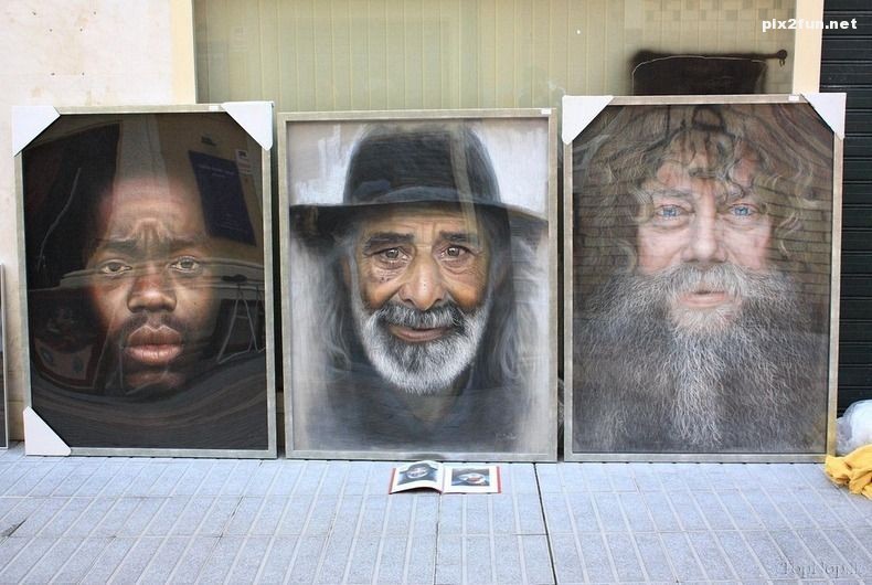 عکس از نقاشی های حیرت انگیز طبیعی