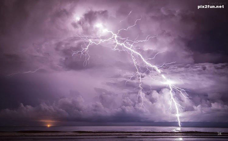 عکس های جالب از صاعقه