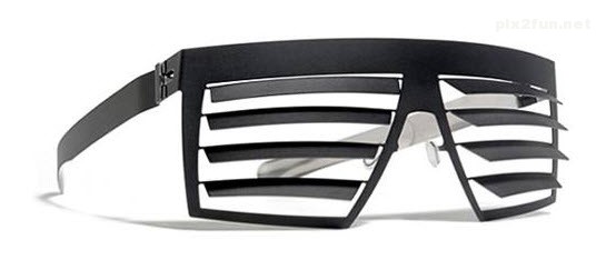 عکس از عینک های عجیب و غریب