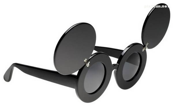 عکس از عینک های عجیب و غریب