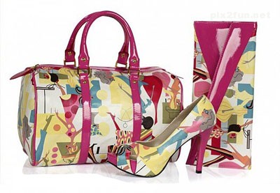 زیباترین ست های کیف و کفش 2013