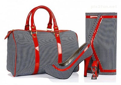 زیباترین ست های کیف و کفش 2013