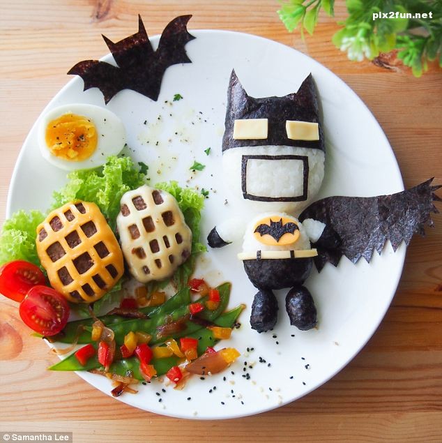 عکس های خلاقانه از تزیین غذای کودک