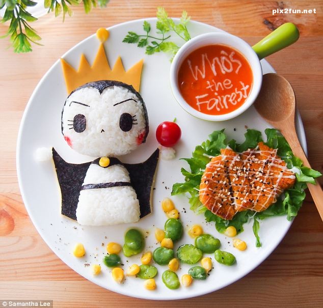 عکس های خلاقانه از تزیین غذای کودک