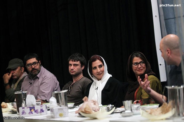 عکس های جدید از بازیگران در نشست سریال شاهگوش