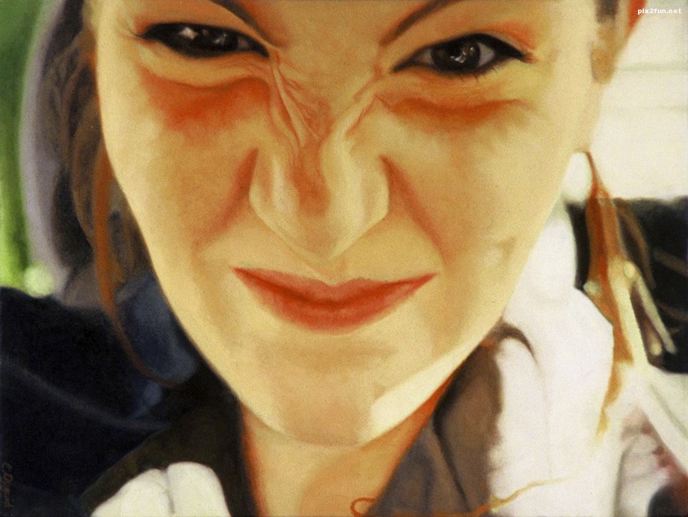 عکس از نقاشی های بسیار مشابه به تصویر