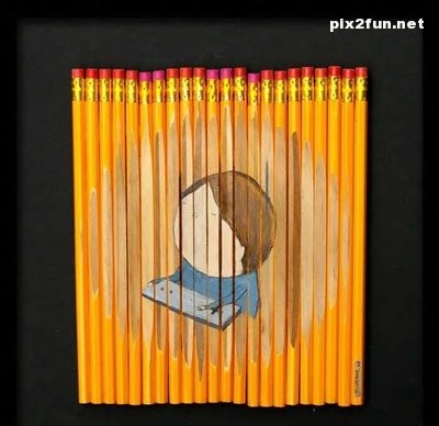 عکس از طرح های زیبا با مداد رنگی