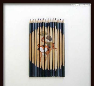 عکس از طرح های زیبا با مداد رنگی