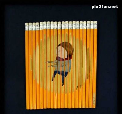 عکس از طرح های زیبا با مداد رنگی