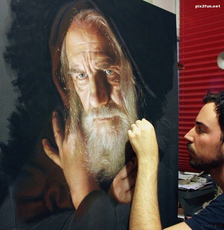 عکس از نقاشی های حیرت انگیز طبیعی