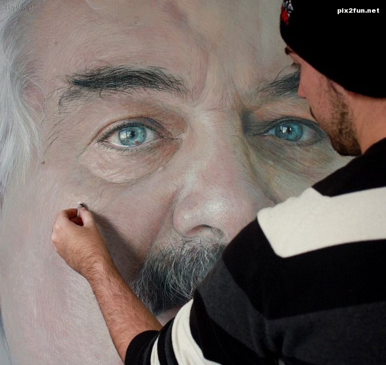 عکس از نقاشی های حیرت انگیز طبیعی