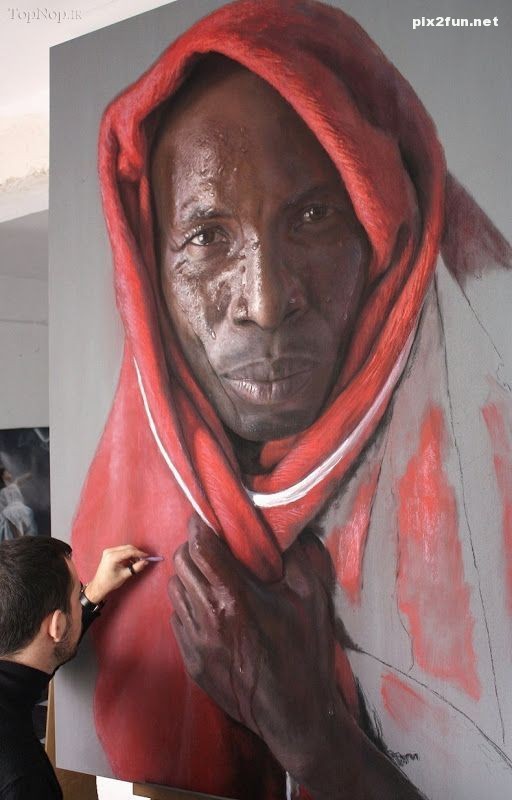 عکس از نقاشی های حیرت انگیز طبیعی