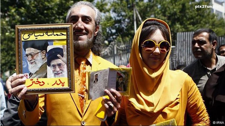 عکس از حضور خانم ها در انتخابات سال 92