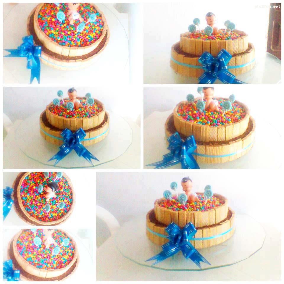 عکس از تزئین غذا با میوه