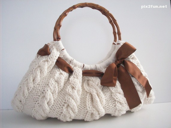 مدل های 2013 کیف های بافتنی