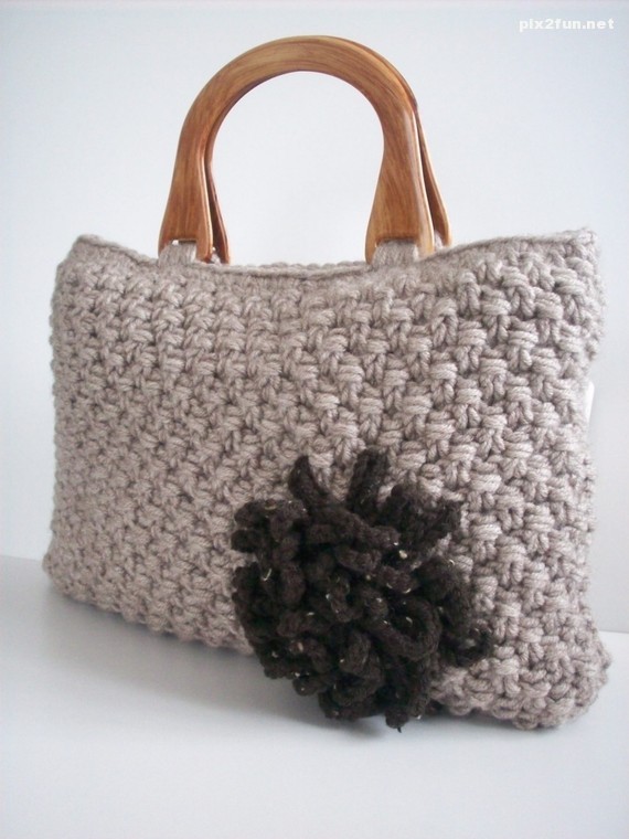 مدل های 2013 کیف های بافتنی