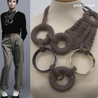 جدیدترین مدل های شال گردن فانتزی