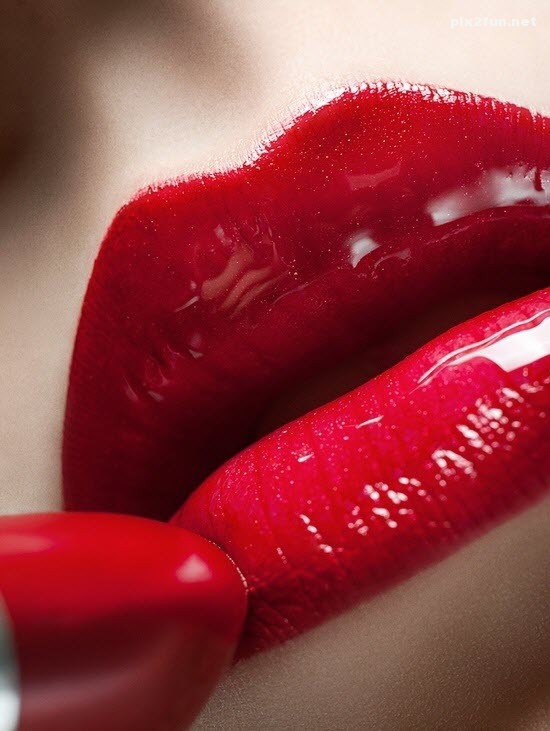 مدل های بسیار جذاب رژ لب قرمز 