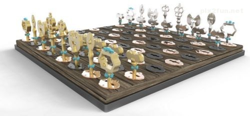 عکس هایی از میز شطرنج خلاقانه و جالب