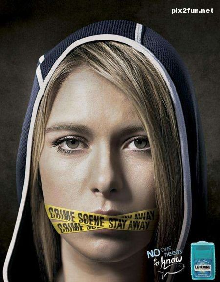 عکس های جالب از تبلیغات ضد بوی دهان