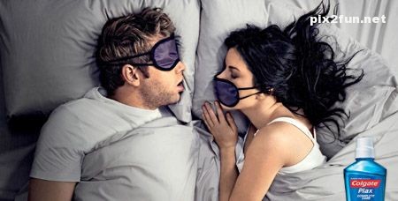عکس های جالب از تبلیغات ضد بوی دهان
