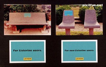 تصاویری از تبلیغات جالب علیه بوی دهان