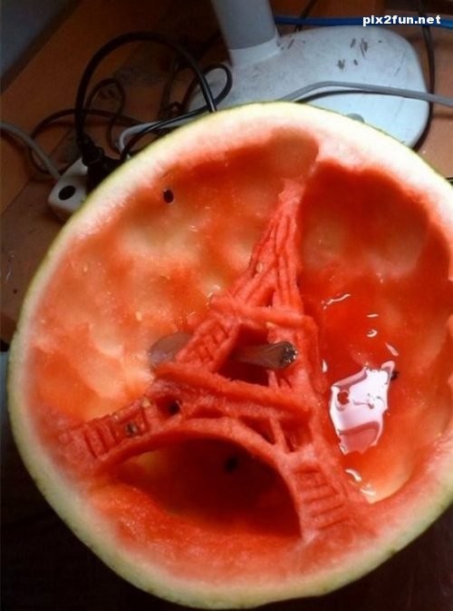 خلاقیت های بسیار جالب با غذا ها