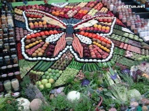 تصاویر زیبا از بازی با غذا ها