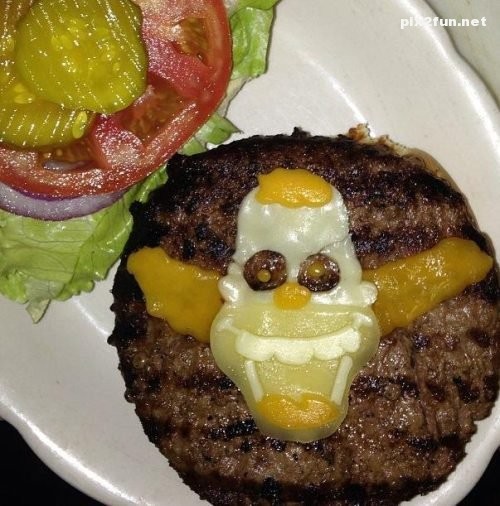 تصاویر جالب از خلاقیت با غذا ها