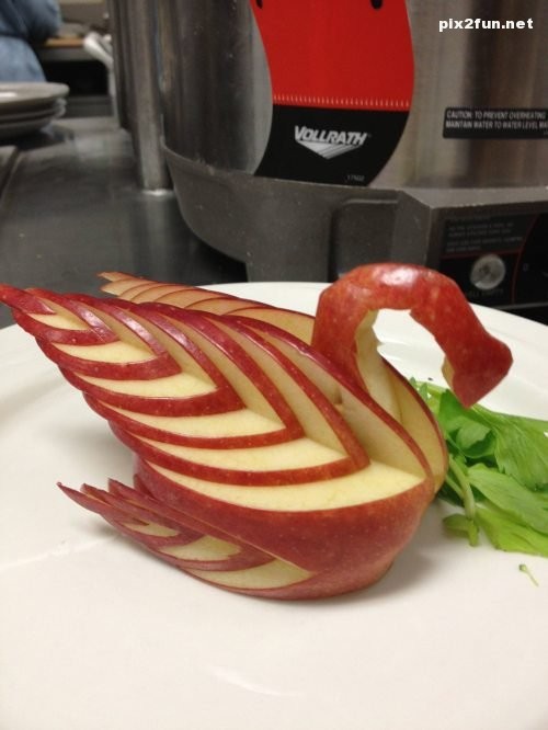 تصاویر جالب از خلاقیت با غذا ها