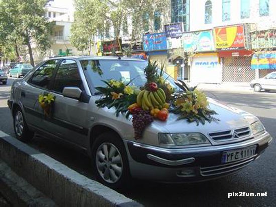 جذاب ترین ماشینهای عروس در تهران !! +تصاویر 