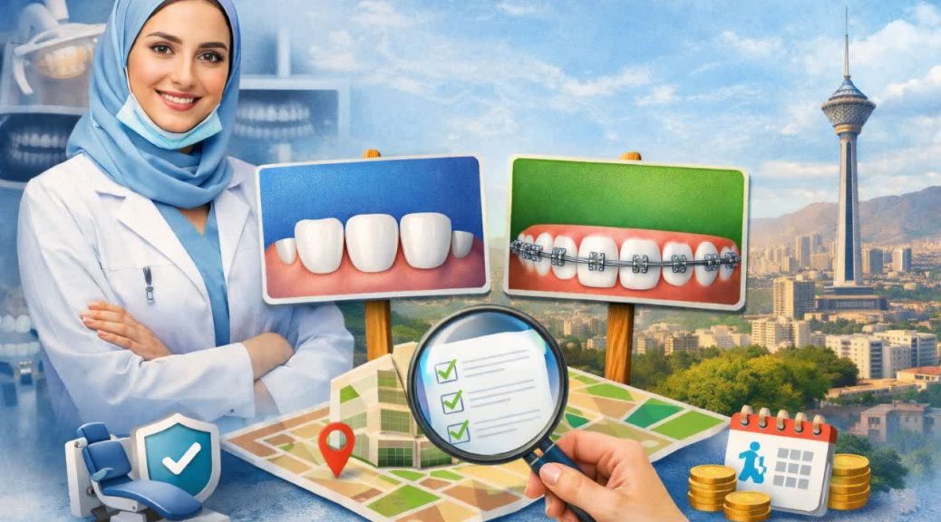 انتخاب دندانپزشک لمینت و ارتودنسی در شرق تهران