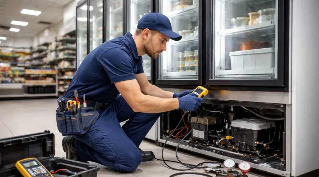 تعمیر تخصصی یخچال صنعتی و فروشگاهی در تهران